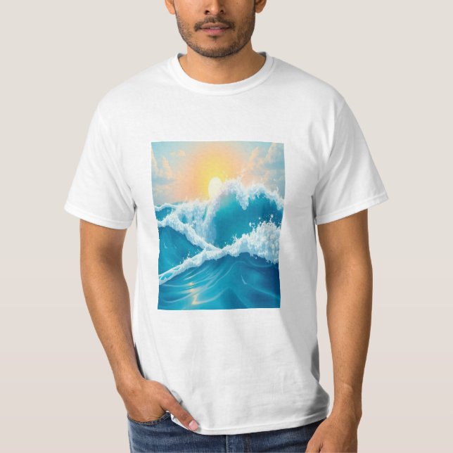 Camiseta Ocean Waves T-Shirt (Anverso)