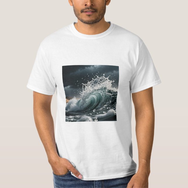 Camiseta Ocean Waves T-Shirt (Anverso)