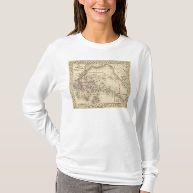 Camiseta Oceanica, islas de bocadillo (Anverso)