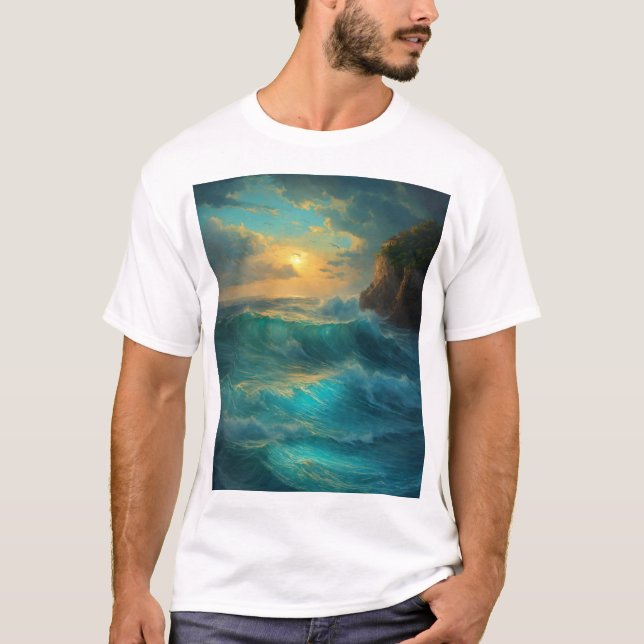 Camiseta Océano (Anverso)