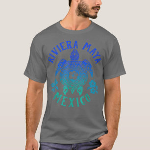 Camiseta Océano Azul Riviera Maya Mar Turca Verano V