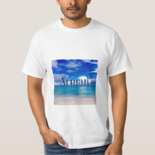 Camiseta Océano azul y cielo   Novio   T Shirt