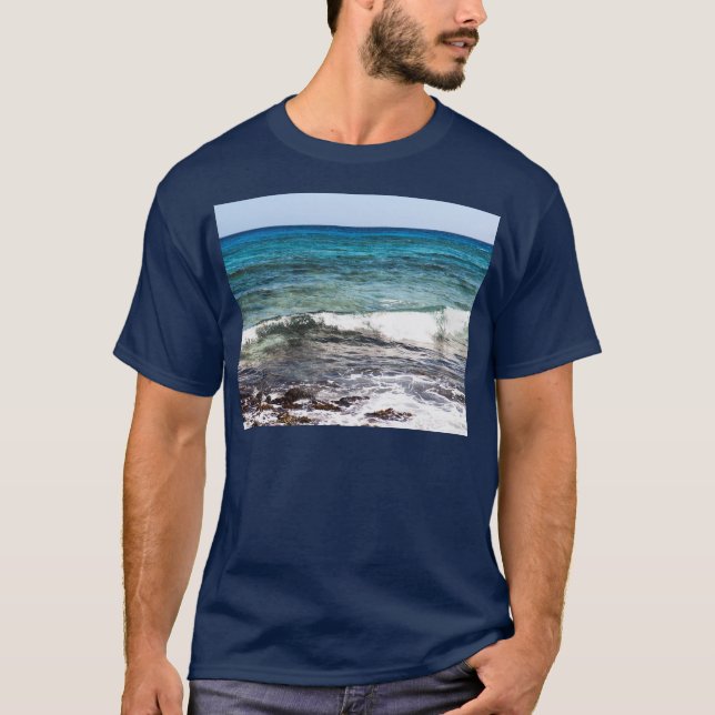 Camiseta Océano Azur (Anverso)