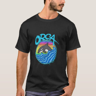 Camiseta Océano ballena asesina Orca Long Sleeve