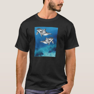 Camiseta Océano ballena asesina orcas Océano acuático Lands