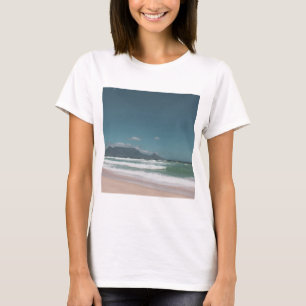 Camiseta Océano de montaña de la Mesa de Ciudad del Cabo