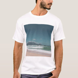Camiseta Océano de montaña de la Mesa de Ciudad del Cabo