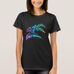 Camiseta Océano dolfo tribal