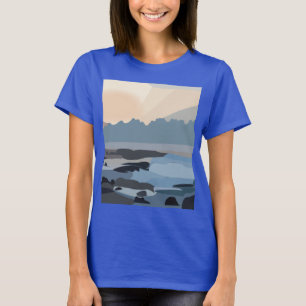 Camiseta Océano Mar Cielo Naturaleza