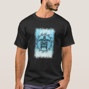 Camiseta Océano marino tribal de tortuga maorí