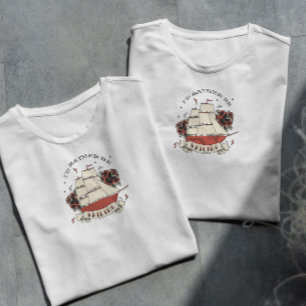 Camiseta Océano náutico