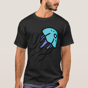 Camiseta Océano Submarino Mar Jellyfish Pescado 5