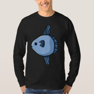 Camiseta Océano Sunfish Frecuente Mola Mola Fish