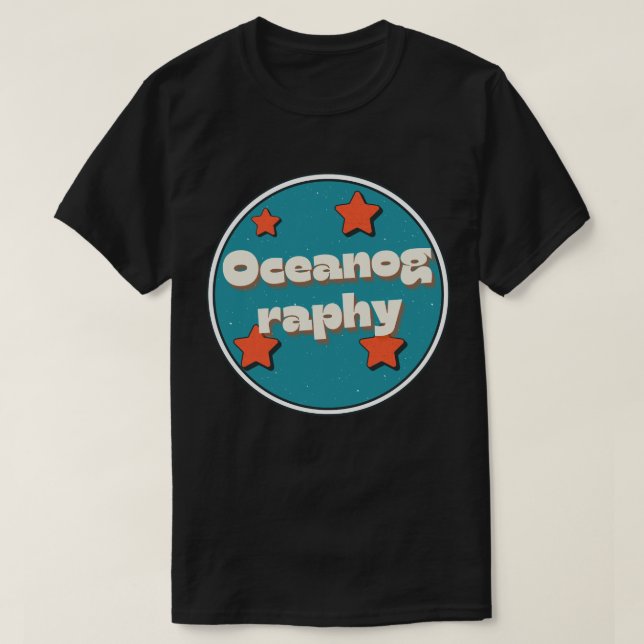 Camiseta Oceanografía (Diseño del anverso)