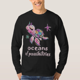 Camiseta Océanos Cutos De Posibilidades Leer Verano 2022 L