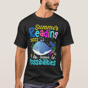Camiseta Océanos De Ballenas Cuidados De Posibilidades Leer
