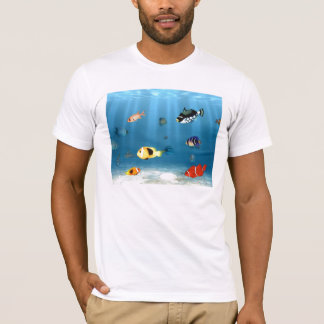 Camiseta Océanos de pescados