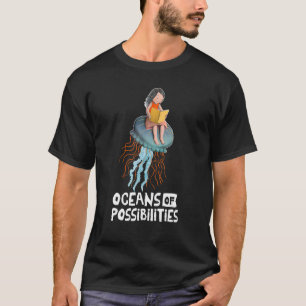 Camiseta Océanos De Posibilidades Animal Marino Verano Pez