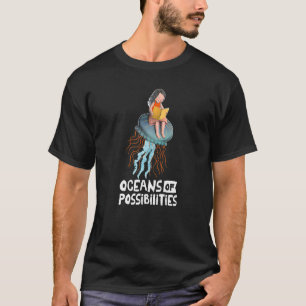 Camiseta Océanos De Posibilidades Animal Marino Verano Pez