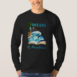 Camiseta Océanos De Posibilidades De Pescado Animal Mar Rea
