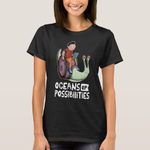 Camiseta Océanos De Posibilidades De Pescado Animal Mar Rea