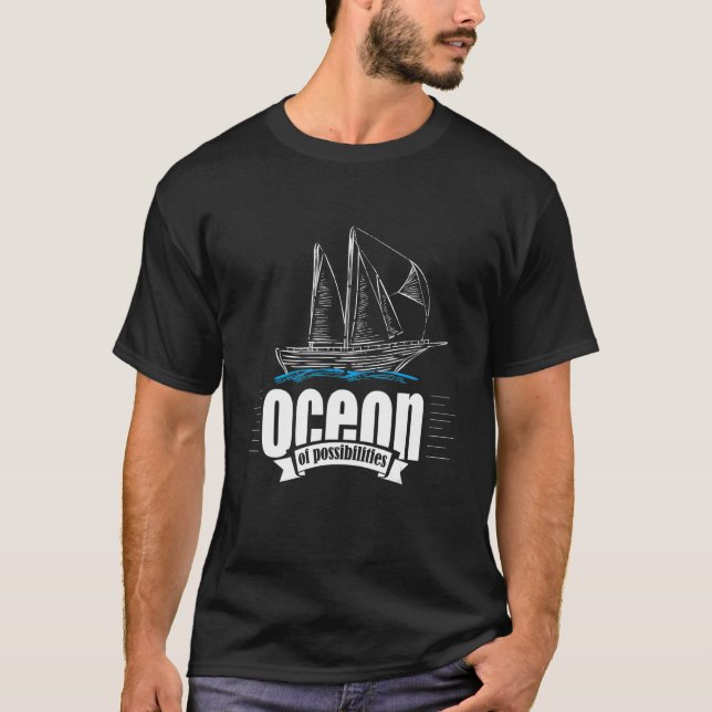 Camiseta Océanos De Posibilidades Lectura De Verano 2022 (Anverso)