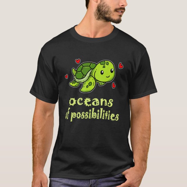 Camiseta Océanos De Posibilidades Leer Verano 22 Biblioteca (Anverso)