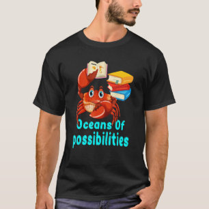 Camiseta Océanos De Posibilidades Libros De Lectura De Vera