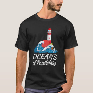 Camiseta Océanos De Posibilidades Lighthouse Lecturas De Ve