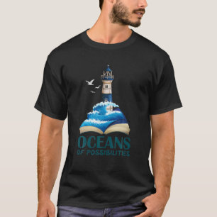 Camiseta Océanos De Posibilidades Lighthouse Lecturas De Ve