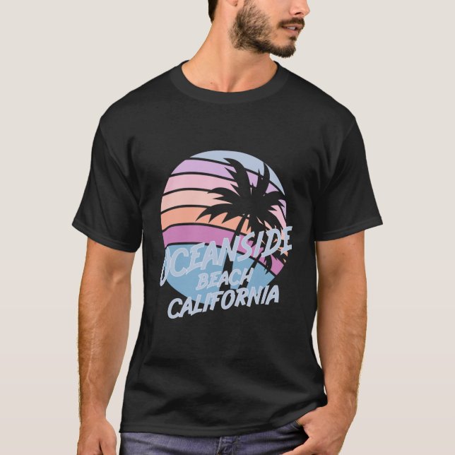 Camiseta Oceanside Beach (Anverso)