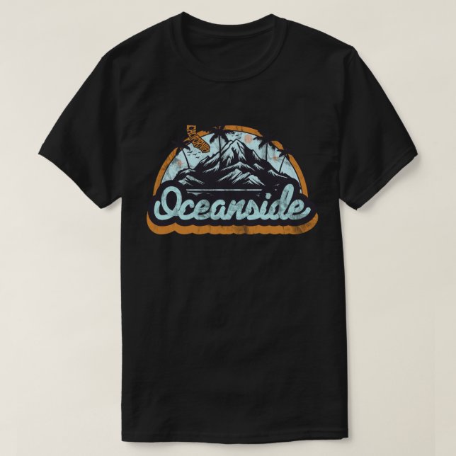 Camiseta Oceanside, California (Diseño del anverso)