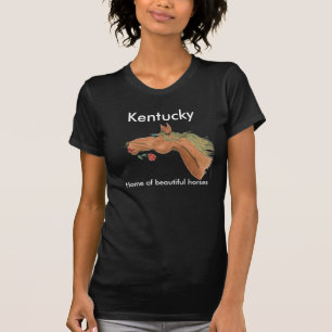 Camiseta OceTDS185, Kentucky, hogar de caballos hermosos