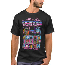 Ochenta partidos de muerte T-SHIRT / juegos retro