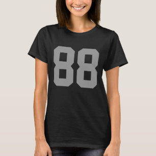 Camiseta Ochenta y Ocho Número Simple
