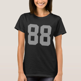 Camiseta Ochenta y Ocho Número Simple