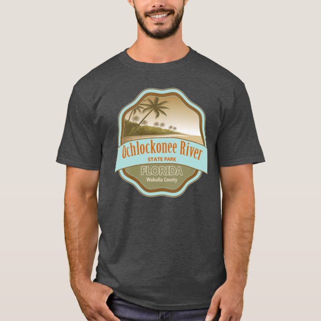 Camiseta Ochlockonee River State Park Wakulla County Florid (Anverso)