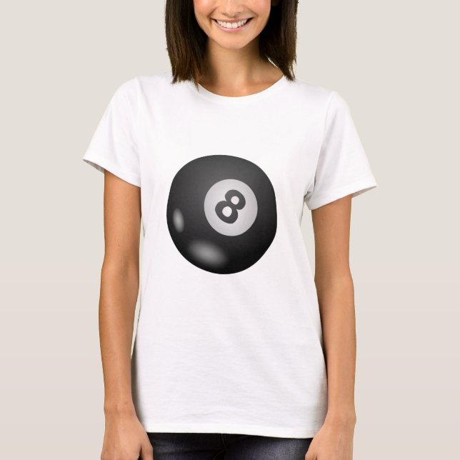 Camiseta Ocho - 8 - Ball (Anverso)