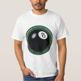 Camiseta Ocho billares de bolas