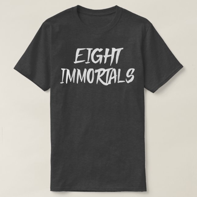 Camiseta Ocho inmortales disfraz (Diseño del anverso)