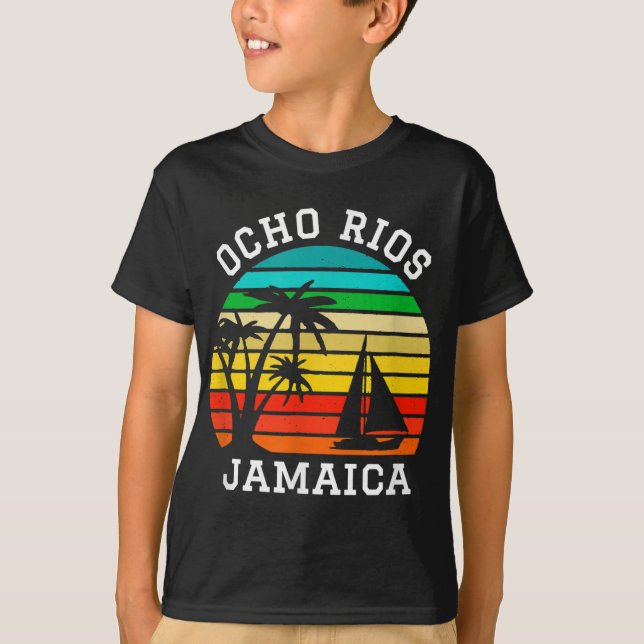 Camiseta Ocho Ríos Jamaica coincidiendo vacaciones familiar (Anverso)