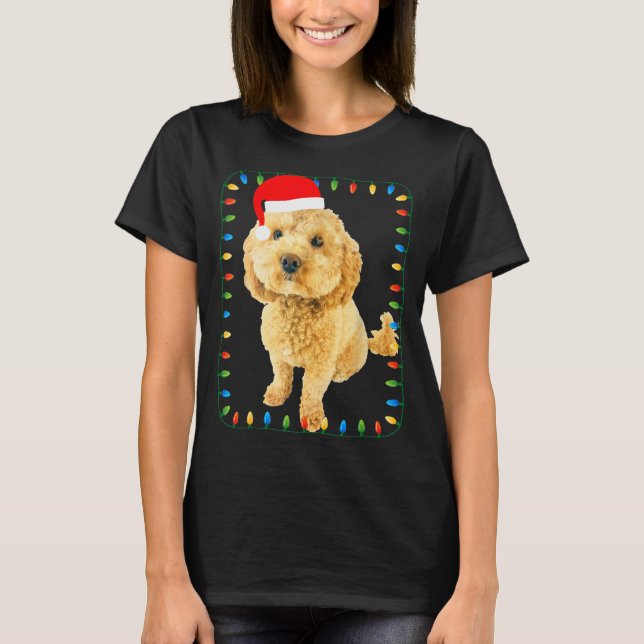 Camiseta Ochon Puppy Dog Christmas Party Bicho Bichon Odle  (Anverso)
