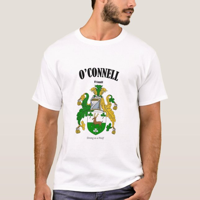 Camiseta O'CONNELL Escudo Traducción y significado (Anverso)