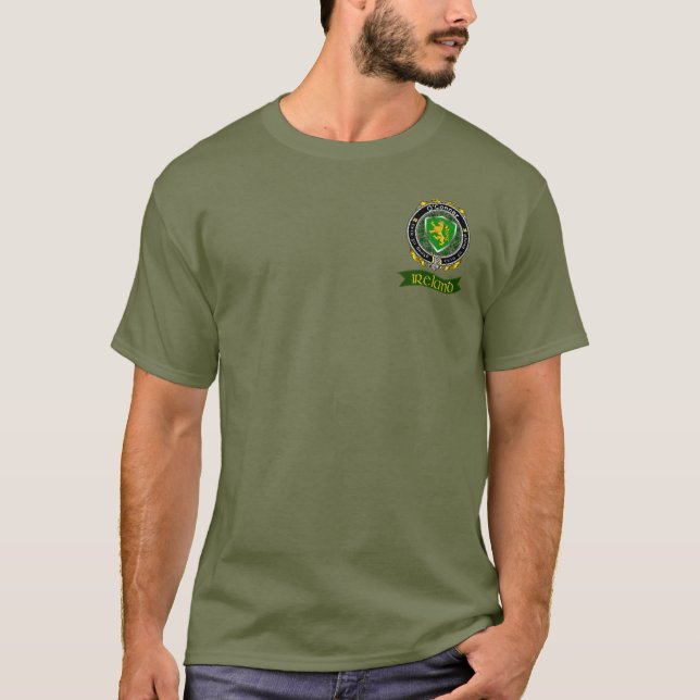 Camiseta O'Connor/Connor (Kerry) Escudo irlandés personaliz (Anverso)