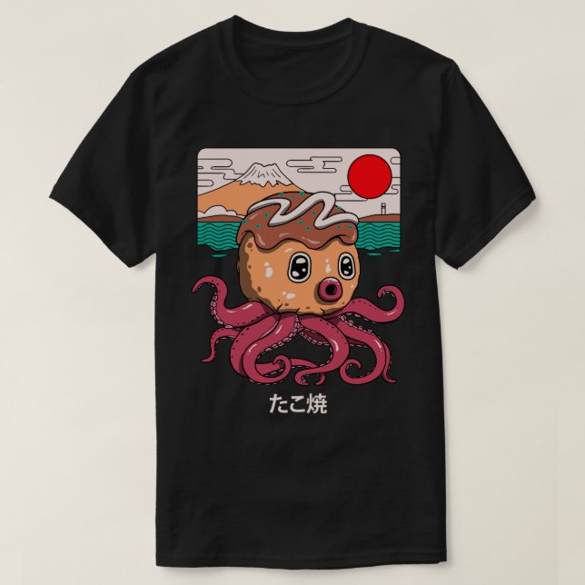 Camiseta Octakoyaki (Diseño del anverso)