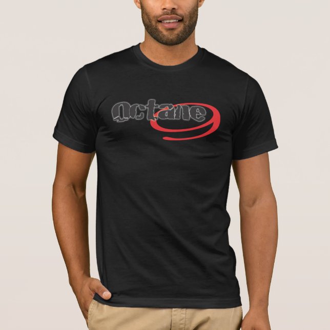 Camiseta Octano 9 básico (Anverso)