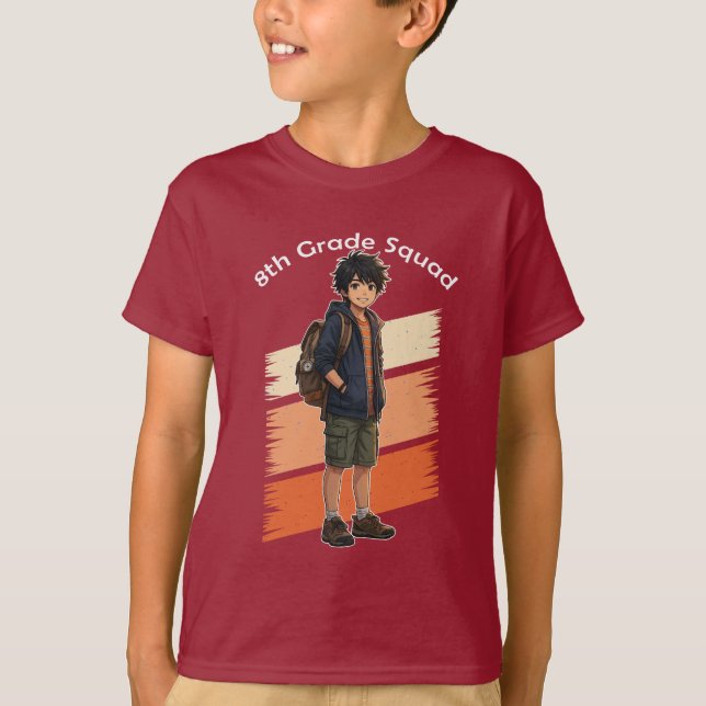 Camiseta octavo grado (Anverso)
