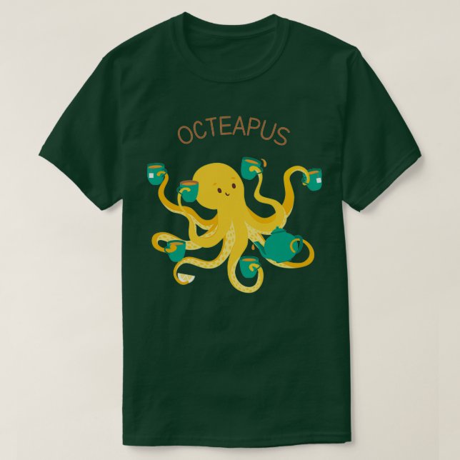 Camiseta Octeapus El Té Más Grande Del Mundo 1 (Diseño del anverso)