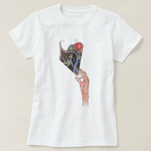 Camiseta Octohand, mano de pulpo