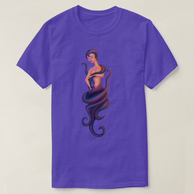 Camiseta OctoMermaid (Diseño del anverso)